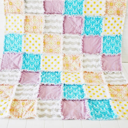 Reversible Rag Quilt Sewing Pattern