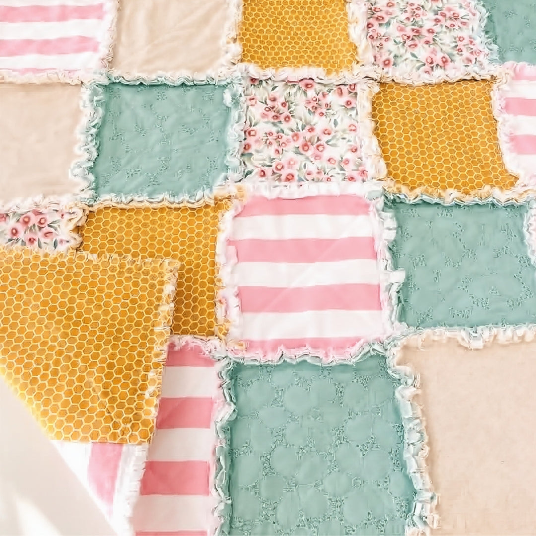 Reversible Rag Quilt Sewing Pattern